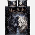 thumbnail image 2 of You And Me We Got This - Ensemble de Courtepointe Loup Personnalisé, 2 of 6