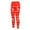 AB50 Red, variant on Tisuna Little Girls Christmas Pants Castoon Reindeer Print Elastic Waist Slim Leg Trousers Casual Breathable Autumn Winter Girls Leggings Red Size 3-4 Years
