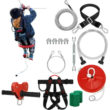 Costway 40'' Spider Web Tree Swing Set w/ Adjustable Hanging Ropes Kids ...