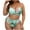 118 Green, variant on Feimerou Plus Size Swimsuit for Women 2 Piece Sexy Triangle String Bikini Sets Bathing Suits High Waisted Tummy Control Crosscriss Swimsuit Valentine'S Day Gifts