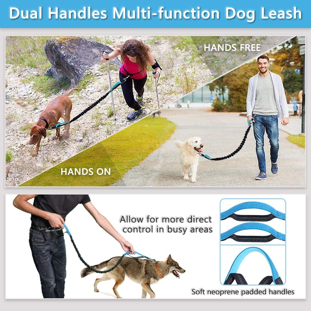 LANNEY Hands Free Dog Leashes, Waist Belt Leash for Small Medium Large Dogs Running Walking Training - image 4 of 7