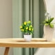 thumbnail image 5 of Decoración de plantas de planta artificial de limón en maceta de falso, 5 of 7