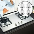 thumbnail image 2 of FANJIE 4Pcs Universal Gas Stove Knobs Cooker Oven Hob Control Knobs Switch 0.23inch Durable, 2 of 9