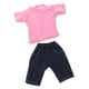 thumbnail image 1 of Cacual Camiseta y Pantalones para 18 Pulgadas Muñeca de Moda Baoblaze Ropa de muñeca, 1 of 8