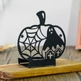 thumbnail image 4 of Halloween Candleholder Ironwork For & Home Display Decorative Object Solar Abstract Decorative Objects Easter Centerpieces for Tables Outdoor Yard Statues And Sculptures Sub Ornament Pole Statue, 4 of 4