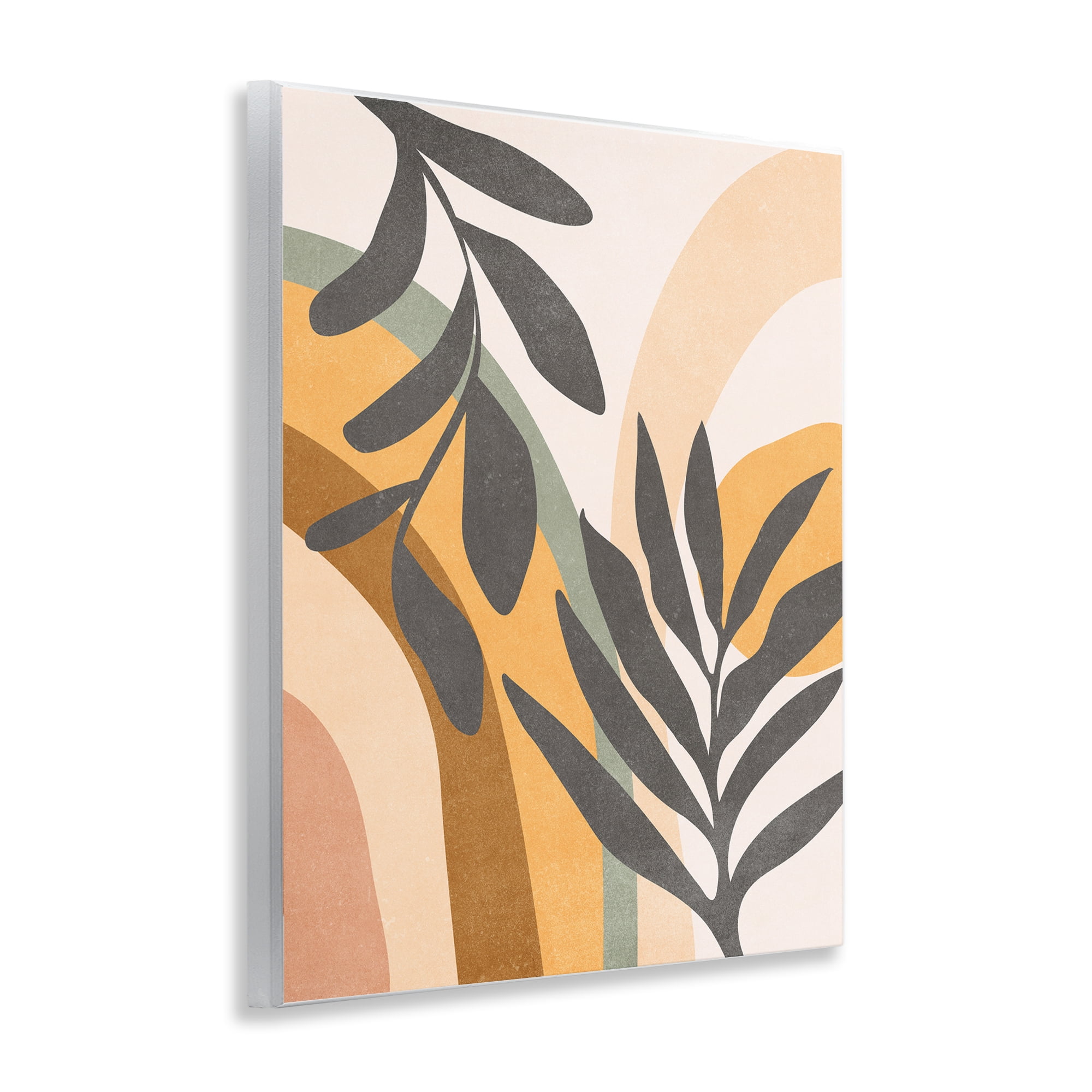 Stupell Industries Retro Sage Boho Plants Landscape & Nature Painting Unframed Art Print Wall Art, 11 x 14