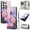 B, variant on Allytechgroup Flip Case for Samsung Galaxy S25 Ultra with Lanyard, PU Leather Wallet Bumper with Credit Card Slot RFID Blocking Shockproof Full Body Protective Cover for Samsung Galaxy S25 Ultra, G