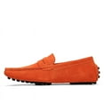thumbnail image 4 of Big Size Men's Casual Loafers Slip On Leather Shoes Lightweight Driving Shoes Moccasins Classic Penny Loafer Flats Boat Shoes, 4 of 10