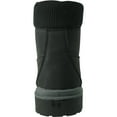 thumbnail image 3 of kozi Men Comfortable Winter Boot TIME Fur Lined Lace Up Black, 3 of 7