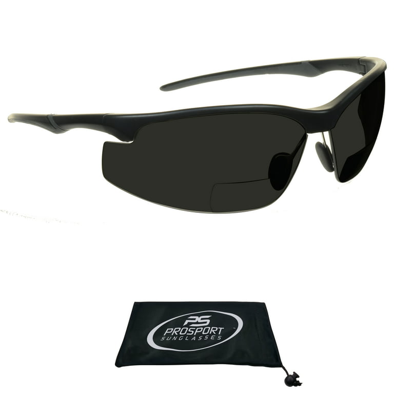 2 pr Power +2.25 Tinted bifocal Reading Glasses Sport Polarized Sunglass  reader