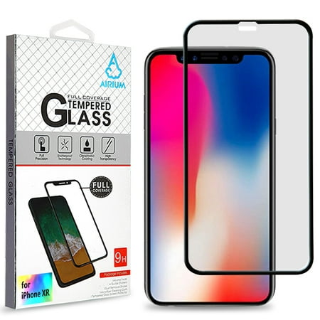 For iPhone XR Full Coverage Tempered Glass Screen Protector Film Guard