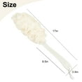 thumbnail image 5 of TSV 17" Long Handle Bath Scrubber, Exfoliating Loofah Shower Brush, Soft Bath Sponge Brush for Women Men Body Cleaning, 5 of 7