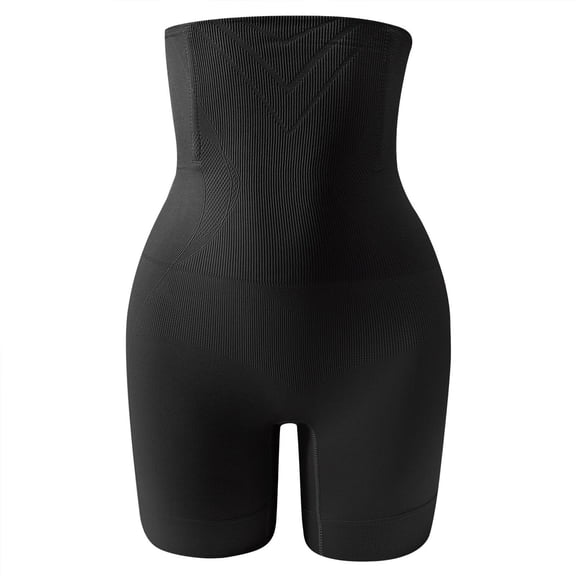 QINGFSAP Womens Plus Size High Rise Seamless Shaping Safety Shorts Tummy Control Lifting Underwear Women
