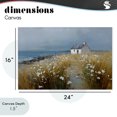 thumbnail image 4 of Stupell Industries Traditional Oceanfront Cottage Wildflowers Canvas Art, 24 x 16, by Petals Prints Design, 4 of 8