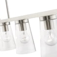 thumbnail image 4 of Livex Lighting - Cityview - 5 Light Linear Chandelier In Contemporary, 4 of 10