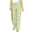 thumbnail image 2 of Picia Armadillo Floral Womens Soft Woven Cotton Elastic Waistband Sleep Pajama Pant Lounge Sleep Pant With Pockets And Drawstring-X-Large, 2 of 9