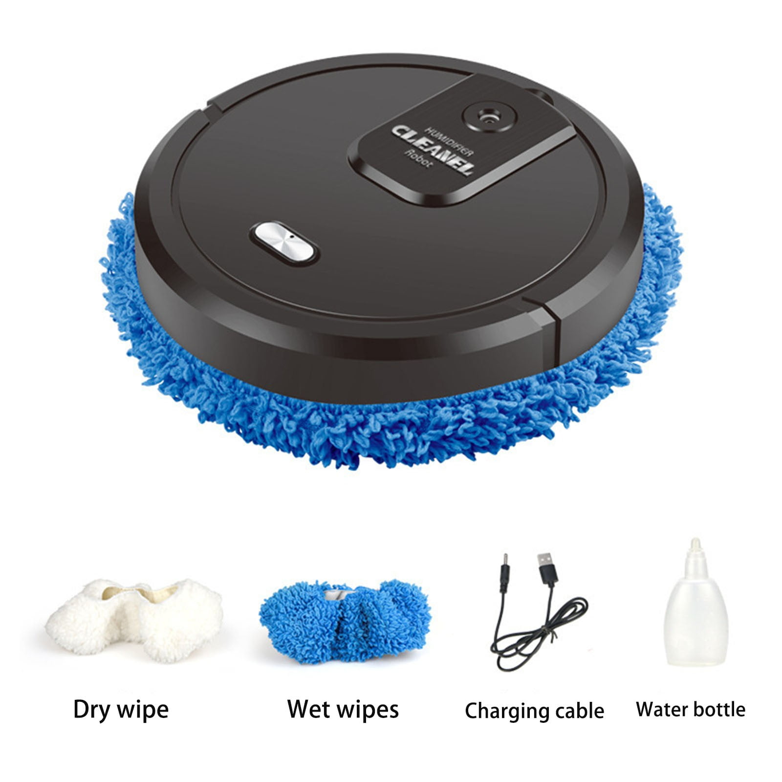 Zatoumnr Intelligent Mopping Machine Aromatherapy Spray Humidifier Dry and Wet Mopping Cool Mist for Home and Office