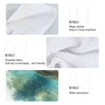 thumbnail image 5 of Wobogo Great Turtle Hand Towel Set of 2 Absorbent for Kitchen and Bathroom With Velcro Hanging Loop 18.2×14in, 5 of 7