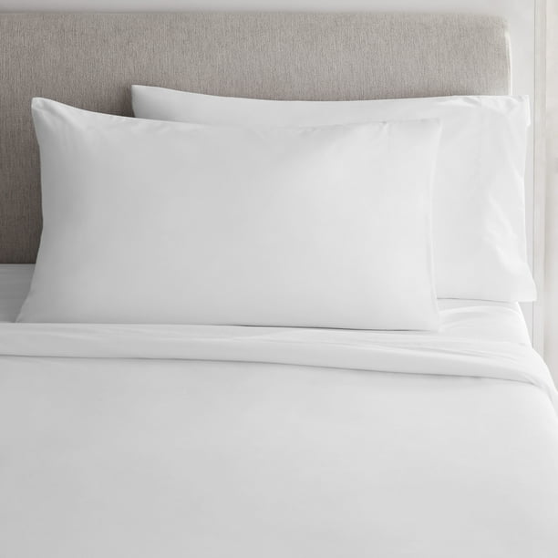 Mainstays 2Piece 300 Thread Count Easy Care Percale Pillowcase Set