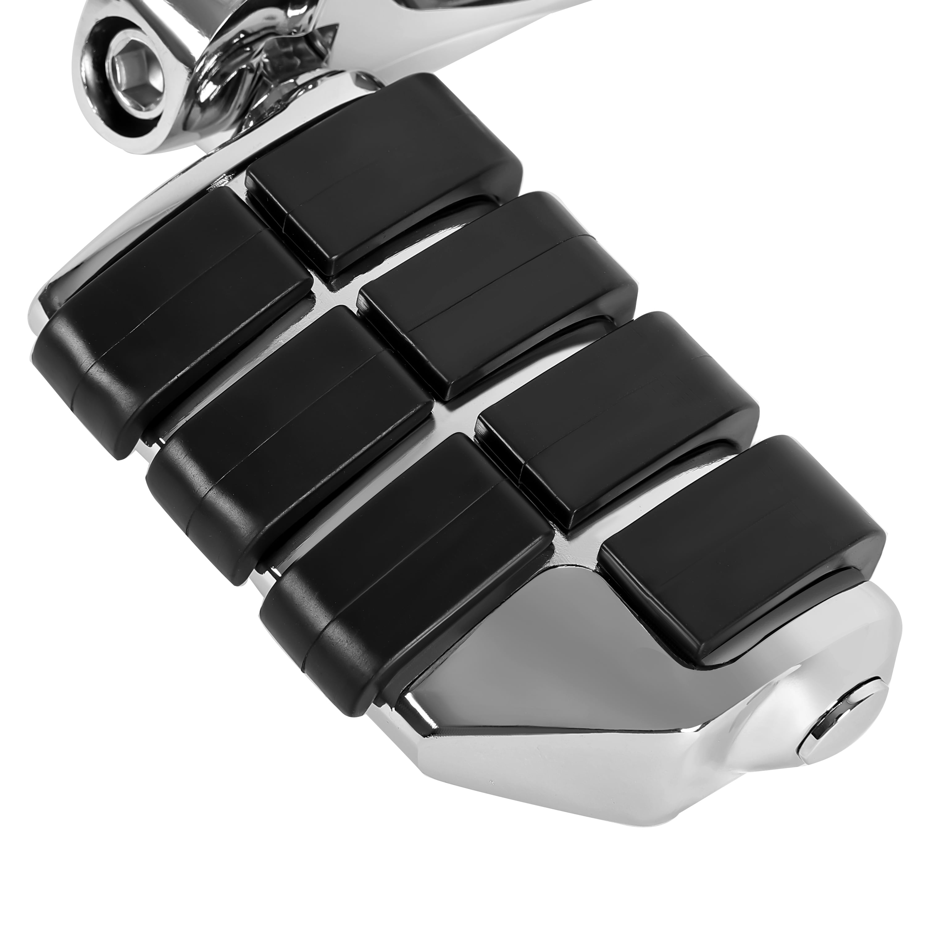 Kojem 1.25" Motorcycle Footpegs Foot Pegs for Harley Davidson Honda Kawasaki Suzuki Yamaha Highway Foot Pegs Pedal