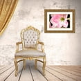 thumbnail image 3 of Coppel, Anna 32x23 Gold Ornate Wood Framed with Double Matting Museum Art Print Titled - Soft Petals, 3 of 4