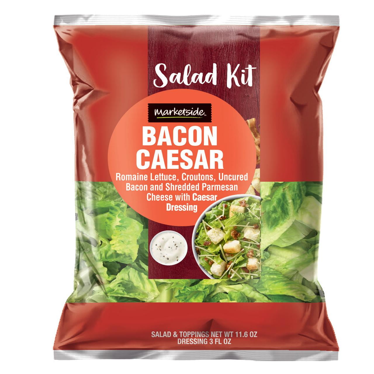 Marketside Bacon Caesar Salad Kit, 11.6 oz