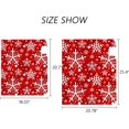 thumbnail image 3 of Coolnut Magnetic Mailbox Cover, Christmas Winter Snowflake Post Mail Box Cover Mail Wraps Cover, Standard Size 20.7" L x 18" W, 3 of 5