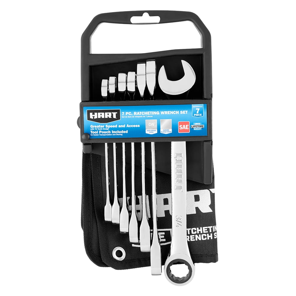 WNB 12pc Spanner Wrench Ratchet Ring Box Set Kit 8-19mm Tool Mechanic Car Garage 