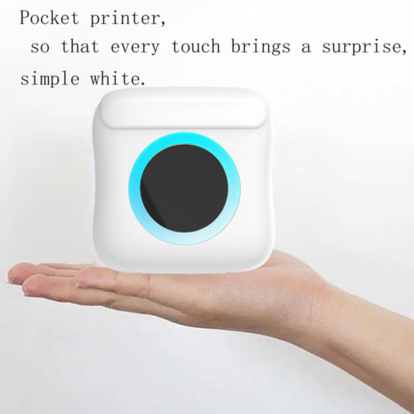 absuyy A printer Deals New Mini Bluetooth Pocket Mini Mistake Self
