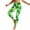 Green, variant on Heisall Women's St. Patrick's Day Print Leggings Stretch Tight Pants Yoga Workout Casual Athletic Lounge Pants S-3XL