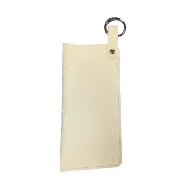 Estuche creativo de cuero sintético para gafas de sol: protector, ligero y multifuncional, perfecto para viajes y uso diario.