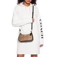 thumbnail image 3 of BOLSA DE HOMBRO COACH ORIGINAL TERI SHOULDER BAG SIGNATURE CANVAS GOLD/DARK, 3 of 4