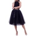 thumbnail image 1 of Jupe Tutu en Tulle de Ballet Princesse pour Femmes et Filles, Robe Mini de Soirée de Mariage, Bal, Rockabilly, 1 of 5