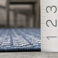 thumbnail image 5 of nuLOOM Camryn Herringbone Indoor/Outdoor Area Rug, 2' x 6', Runner, Camryn Navy, 5 of 7