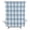 Blue, variant on Stall Shower Curtains 36" x 72", Beige Checked Washable Shower Curtain for Bathroom, Farmhouse Gingham Buffalo Plaid Waterproof Polyester Fabric Bathtub Curtain Panel