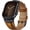 Black/Retro Brown, variant on Genuine Leather Watch Strap, Replacement Band Compatible with Apple Watch 38/40/41/42/44/45/46/49mm, iWatch Series 1-11, SE 1-3, Ultra 1-3