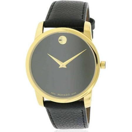 Movado Museum Classic Leather Mens Watch 0607014 - Walmart.com