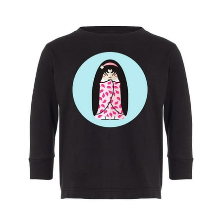 

Pink Petals Kokeshi Doll Long Sleeve Toddler -Image by Shutterstock 2 Toddler