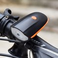 thumbnail image 3 of Recargable MTB bicicleta impermeable 240LM XPG LED faro con bocina naranja Ehuebsd Accesorios para bicicletas, 3 of 9