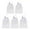 5PCS, variant on 1PC Pool Vacuum Head Replacement Filter Net Bag, Reusable Ultra Fine Mesh, Fits Standard Manual Pool Vacuum Cleaners, Traps Fine Debris and Sand, Easy to Install and Clean
