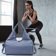 thumbnail image 2 of Yoga Bag for Women, Sports Fitness Hand Luggage Bag, Wear-Resistant Large Capacity Storage Bag for Travel and Workout Gear, 2 of 10