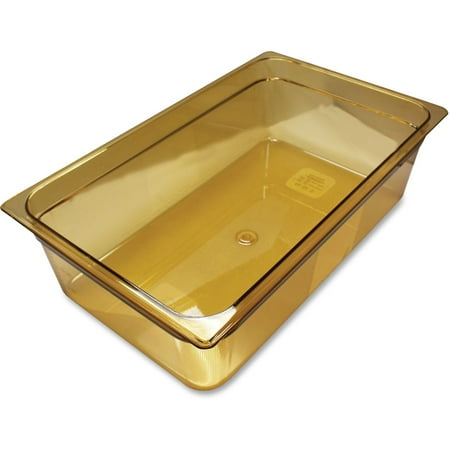 Hot Food Pan, 20 5/8qt, 20 4/5w x 12 4/5d x 6h, Amber