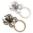 thumbnail image 2 of CNKOO 2pcs Spider Key Rings Halloween Gift Key Chain Hanging Key Chain Funny Key Rings for Man Woman (Silver  Bronze), 2 of 10