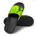 thumbnail image 4 of GZHJMY Stylish Slides for Women Men, Green Leaf Frog Soft Flexible Slip-on Sandals Slippers, 4 of 7