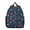 Alien Telescope Deep, variant on Alien UFO Deep Blue Pattern Backpack for School, Cute School Bag with Adjustable Shoulder Straps and Padded Back, 13.8"x11.4"x6"