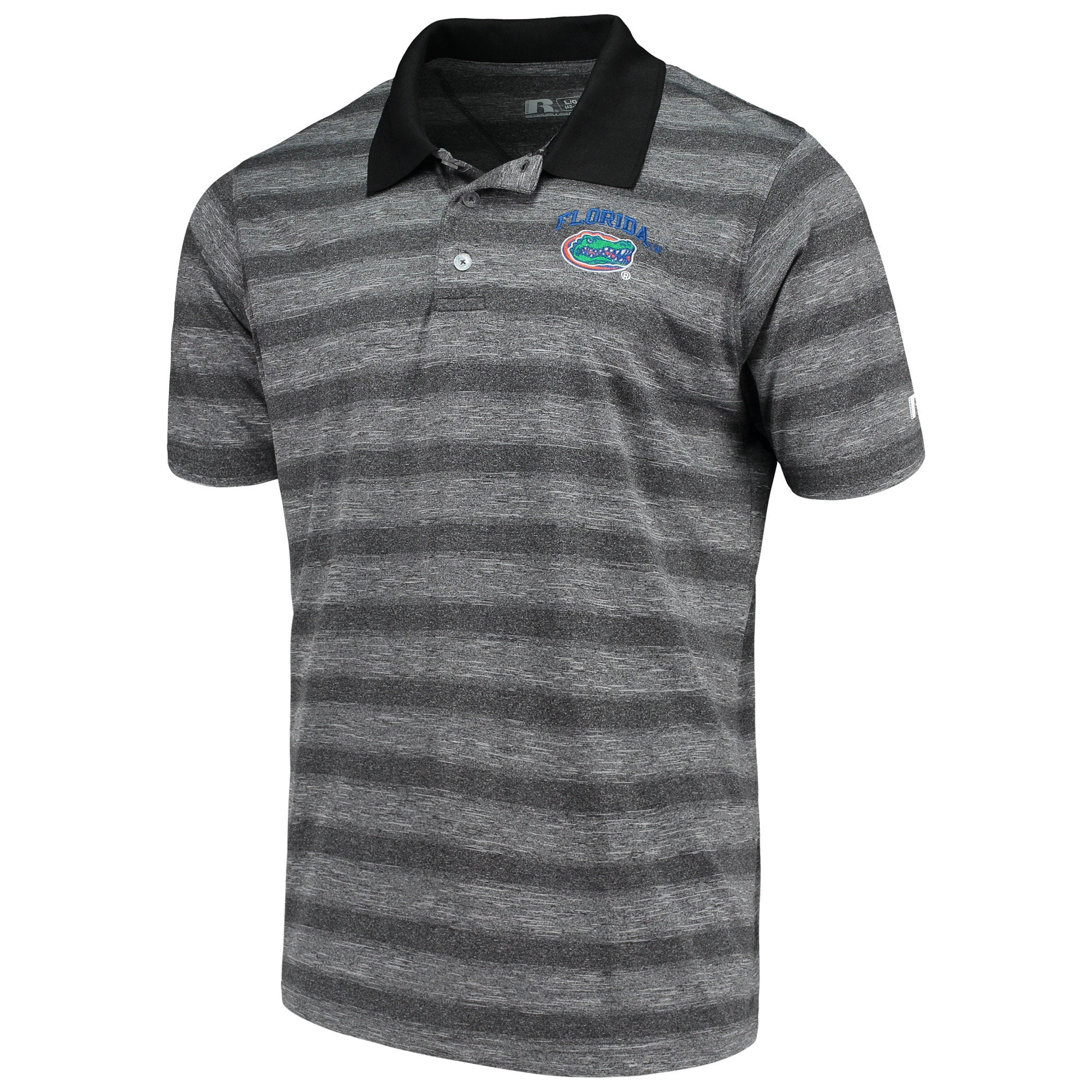 Men's Russell Athletic Heathered Black 