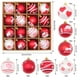 thumbnail image 3 of Christmas Balls Plastic Electroplated Balls Set Christmas Tree Hanging Balls Holiday Ambiance Christmas Accessories Decorations, 3 of 6