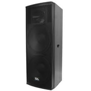 Seismic Audio Premium Active Dual 15" 2-Way Bi-Amp Loudspeaker Cabinet - 1000 Watts RMS NEW - Magma-215-PW