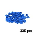 thumbnail image 1 of 335pcs DIY Building Blocks Figure Bricks Smooth 1x1 ColorFul Educational Creative Size Compatible all brand Toys for Children blue 335pcs, 1 of 6