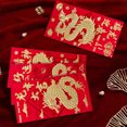 thumbnail image 4 of LCXmlly New Year Envelopes Smooth Surface Red Envelopes Wear Resistant Bright Color 6Pcs for 2024 Spring Festival New Year Money Gifting, 4 of 9